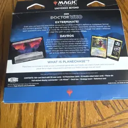 Magic the Gathering Doctor Who Masters of Evil Commander Deck New & Sealed - Image 3