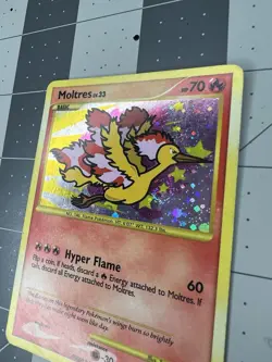 Moltres Lv.33 Supreme Victors HOLO Secret Rare Pokemon 149/147 Swirl MP-HP - Image 2