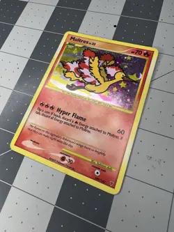 Moltres Lv.33 Supreme Victors HOLO Secret Rare Pokemon 149/147 Swirl MP-HP - Image 3