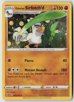 Galarian Sirfetch'd - (Cosmos Holo) 095/192 - Misc Cards & Products Holo - LP - Image 1