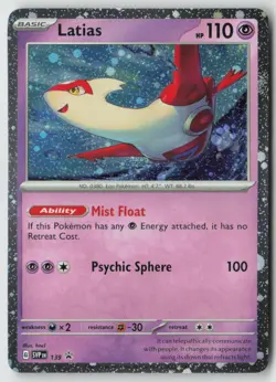 Latias - (Cosmo Holo) 139 - SV: Scarlet & Violet Promo Cards Holo - PTCG - Image 1