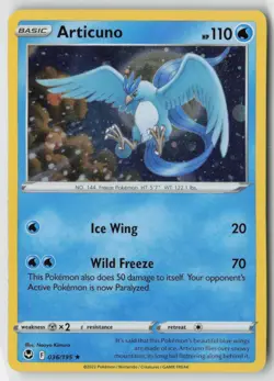 Articuno (Cosmos Holo) 036/195 - Misc Cards & Products Holo - PTCG - LP - Image 1