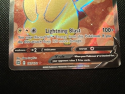 Pokemon Pikachu V (Full Art) 157/172 Brilliant Stars Card. NM Condition - Image 3