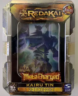 REDAKAI Conquer The Kairu Meta Charged KAIRU TIN 25 Blast 3D Cards Set SEALED! - Image 1