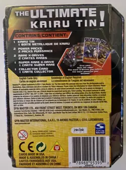 REDAKAI Conquer The Kairu Meta Charged KAIRU TIN 25 Blast 3D Cards Set SEALED! - Image 2