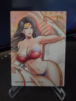 Goddess Story Waifu Card - Goddess of Power - Wonder Woman - TR-001 - Image 1