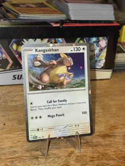 Kangaskhan SVP202 Black Star Promo Cosmos Holo Pokemon Card NM - Image 2