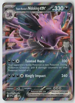 Team Rocket's Nidoking ex - 217 - SV: Scarlet & Violet Promo Cards Holo - PTCG - Image 1