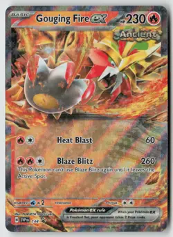 Gouging Fire ex 144 - SV: Scarlet & Violet Promo Cards Holo - PTCG - LP - Image 1