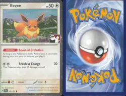EEVEE 143/191 HOLO COMMON PRIZE PACK SERIES CARDS POKEMON HOLO NEAR MINT - Image 3