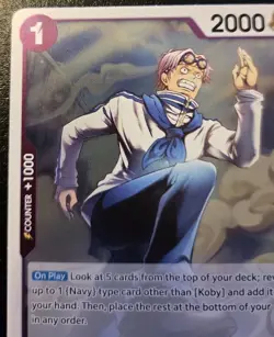 Koby OP16-064 Foil Rare The Time Of Battle One Piece Card Game - Image 2