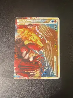 Kyogre and Groudon Legend Holo Rare Card 88/90 Undaunted HGSS - Image 1