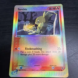 Torchic 77/97 EX Dragon 2003 Reverse Holo e-Series Pokemon Card LP - Image 1