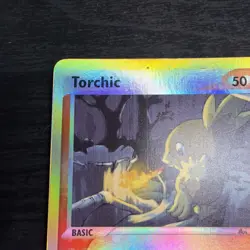 Torchic 77/97 EX Dragon 2003 Reverse Holo e-Series Pokemon Card LP - Image 2