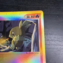 Torchic 77/97 EX Dragon 2003 Reverse Holo e-Series Pokemon Card LP - Image 3