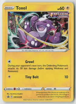 Toxel - SWSH209 - SWSH: Sword & Shield Promo Cards Holofoil- PTCG - Image 1
