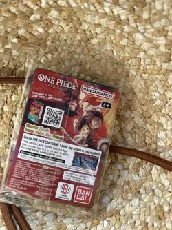 2026 Dodgers One Piece Promo Card Monkey D Luffy SGA In Hand Ships 7/3 - Image 2