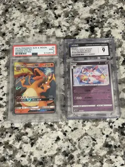 (37) Pokemon Graded Card Lot - PSA 9 Charizard Japanese Korean Holos & More READ - Image 1