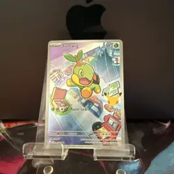 Pokemon Turtwig 040 First Partner Illustration Promo Full Art Holo NM - Image 1