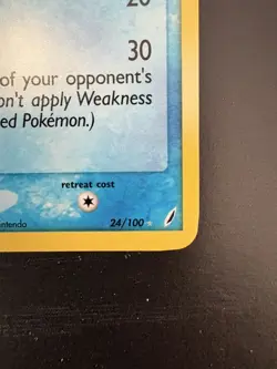 Pokemon Marshtomp 24/100 Crystal Guardians Rare Reverse Holo 2006 70 HP TCG - Image 5