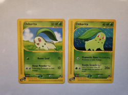 Pokemon Chikorita 100/165 / Chikorita 99/165 Expedition Regular - NM (2) - Image 4