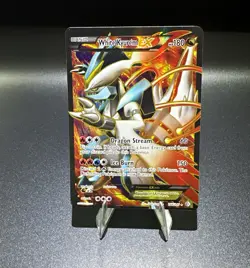 Pokemon White Kyurem EX Full Art Holo Ultra Rare 146/149 Boundaries Crossed - Image 1