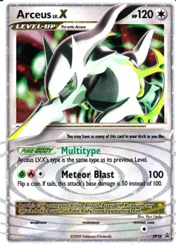 Arceus LV X Promo "Meteor Blast" - DP56 - Pokemon DMG, English Pokemon Promos - Image 1