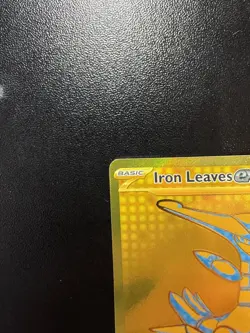 Iron Leaves ex 176/131 Hyper Rare Gold Holo, Prismatic Evolutions Pokemon TCG NM - Image 3
