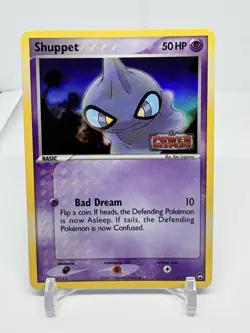 Shuppet 61/108 Power Keepers Stamped Holo Pokemon Card - LP - Image 1