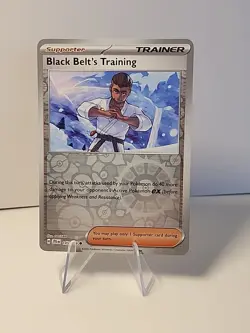 Black Belt's Training 145/159 Sv09: Journey Together Reverse Holo Pokemon TCG NM - Image 1