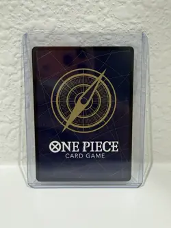 Bandai One Piece Card Game Gol.D.Roger OP09-118 WANTED Alt Art Secret Rare Holo - Image 2