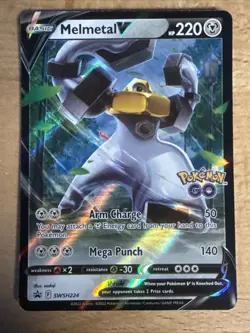 Melmetal V SWSH224 SWSH: Sword & Shield Promo Cards Holo - Image 1