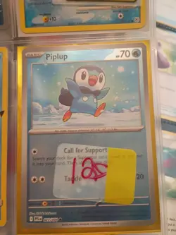 Pokemon Piplup And Prinplup Card Lots 8 Total - Image 4
