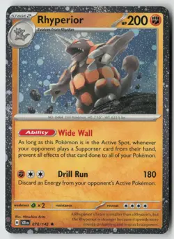 Rhyperior - 76/142 (Cosmos Holo) 076/142 - Misc Cards & Products - PTCG - LP - Image 1
