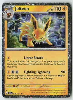 Jolteon - (Cosmos Holo) 029/131 - Miscellaneous Cards & Products - PTCG - LP - Image 1
