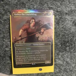 Saskia the Unyielding -Foil #55 mint - Image 2