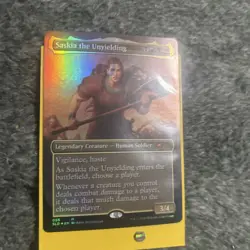 Saskia the Unyielding -Foil #55 mint - Image 3