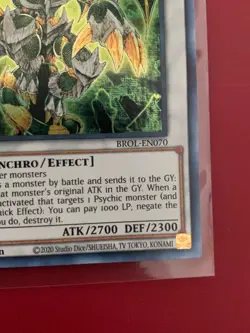 Thought Ruler Archfiend BROL-EN070 First Edition Ultra Rare Mint/NM Yugioh - Image 5