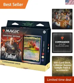 Magic: The Gathering Fallout Hail Caesar 100-Card Commander Deck + Boosters - Image 1