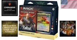 Magic: The Gathering Fallout Hail Caesar 100-Card Commander Deck + Boosters - Image 2