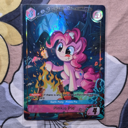Kayou My Little Pony Card Game Pinkie Pie BP01-GR03 1st Edition Earth Pony Foil - Image 1