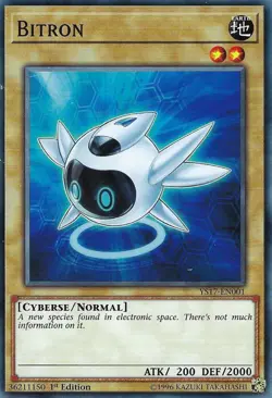 Yugioh! LP Bitron - YS17-EN001 - Common - 1st Edition Lightly Played, English - Image 1