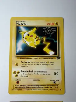 Pokemon Cards WOTC Black Star Promo lot Pokemon The First Move WB Stamped Promo - Image 2