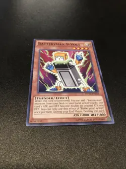 Yugioh! Batteryman 9-Volt - DUEA-EN038 - Common - Unlimited Edition Near Mint, E - Image 1