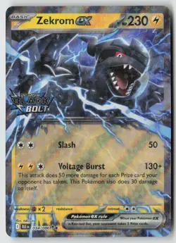 Zekrom ex (Stamped) 034/086 - Miscellaneous Cards & Products Holo - PTCG - Image 1