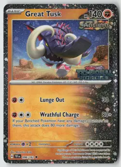 Great Tusk - 096/162 (Stamped) - Miscellaneous Cards & Products (MCAP) - PTCG - Image 1