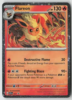 Flareon - 167 - SV: Scarlet & Violet Promo Cards Holofoil- PTCG - Image 1