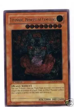Yugioh! HP Tytannial, Princess of Camellias - CSOC-EN029 - Ultimate Rare - 1st E - Image 1