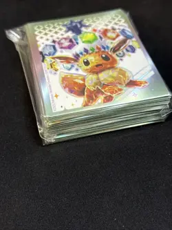 Pokemon TCG Eevee Card Sleeves x65 from Prismatic Evolutions ETB - Image 2