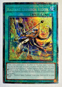 Radiant Typhoon Vision RA05-EN075 Starlight Rare 1st Edition NM Yu-Gi-Oh - Image 2